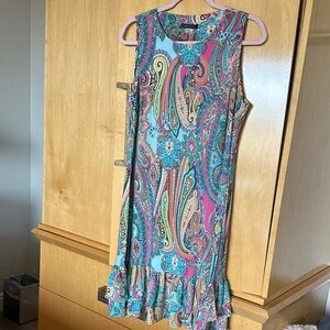 Tommy Hilfiger Multicolor Paisley Mini Dress